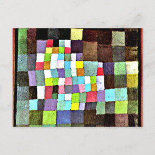 Klee - abstractie met referentie... briefkaart