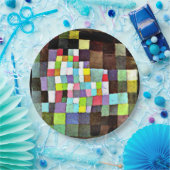 Klee - abstractie met referentie... papieren bordje (Feest)