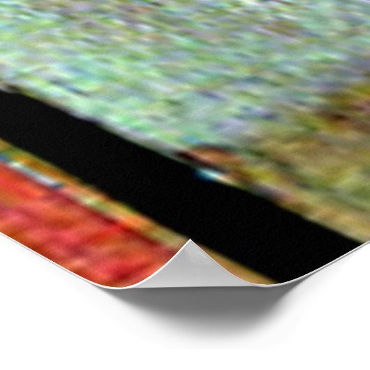 Klee - abstractie met referentie... poster (Hoek)