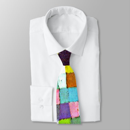 Klee - abstractie met referentie... stropdas (Gebonden)