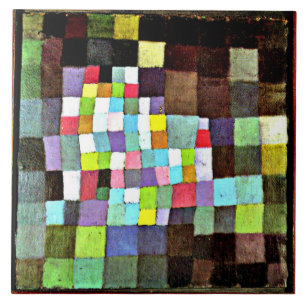 Klee - abstractie met referentie... tegeltje