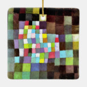 Klee Abstractie met Referentie...Tree Keramisch Ornament (Achterkant)