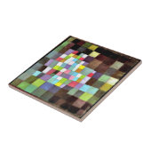 Klee - Abstractie met verwijzing...Boom Tegeltje (Zijkant)