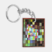 Klee - Abstractie met verwijzing... Sleutelhanger (Voorkant Links)