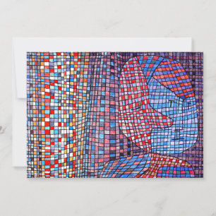 Klee - Abstruse, beroemd schilderij, Kaart