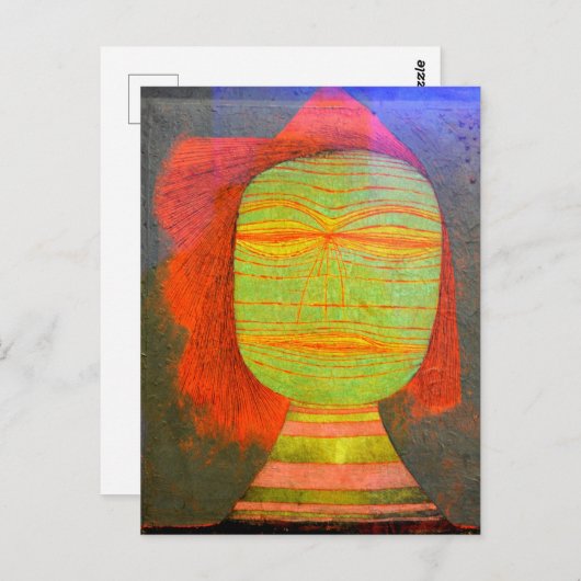 Klee - Actor's Masker Briefkaart (Voorkant / Achterkant)