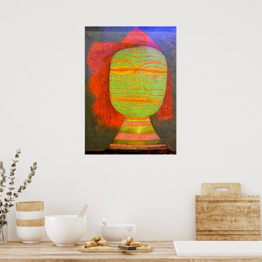 Klee - Actor's Masker Poster (Keuken)