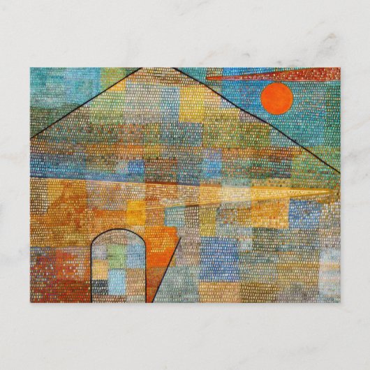 Klee - Ad Parnassum Briefkaart (Voorkant)