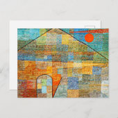 Klee - Ad Parnassus Briefkaart (Voorkant / Achterkant)