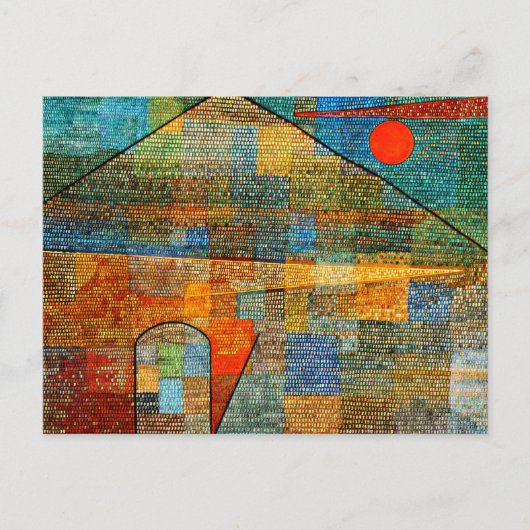 Klee - Ad Parnassus Briefkaart (Voorkant)