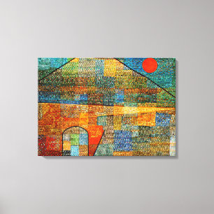 Klee - Ad Parnassus Canvas Afdruk