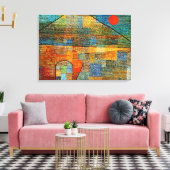 Klee - Ad Parnassus Canvas Afdruk (Insitu (Woonkamer))