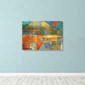 Klee - Ad Parnassus Canvas Afdruk (Insitu (Houten vloer))
