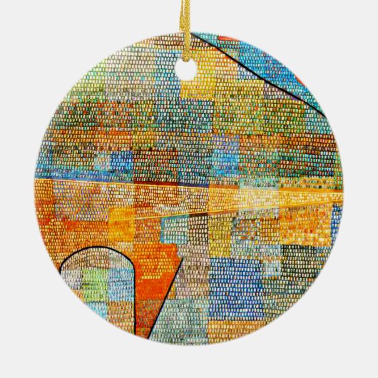 Klee - Ad Parnassus Keramisch Ornament (Achterkant)
