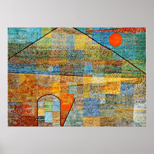 Klee - Ad Parnassus Poster (Voorkant)