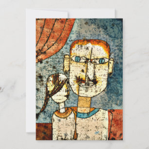 Klee - Adam en kleine Eva Kaart