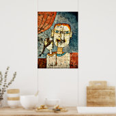 Klee - Adam en kleine Eva Poster (Keuken)