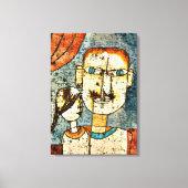 Klee - Adam en Little Eve Canvas Afdruk (Voorkant)