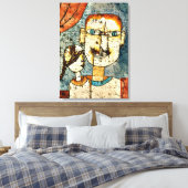 Klee - Adam en Little Eve Canvas Afdruk (Insitu (Slaapkamer))