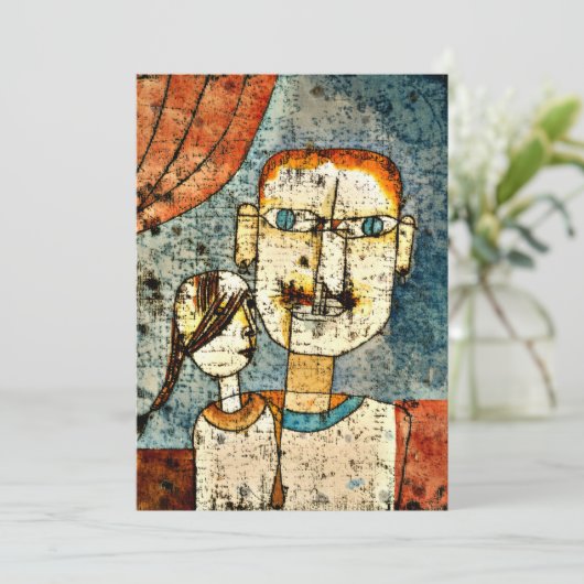 Klee - Adam en Little Eve Kaart (Staand voorkant)