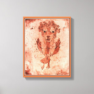 Klee - Angelus Novus (New Angel) Canvas Afdruk