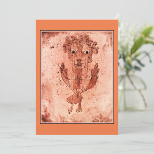 Klee - Angelus Novus (New Angel) Feestdagenkaart