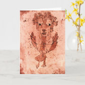Klee - Angelus Novus (New Angel) Kaart (Gele Bloem)