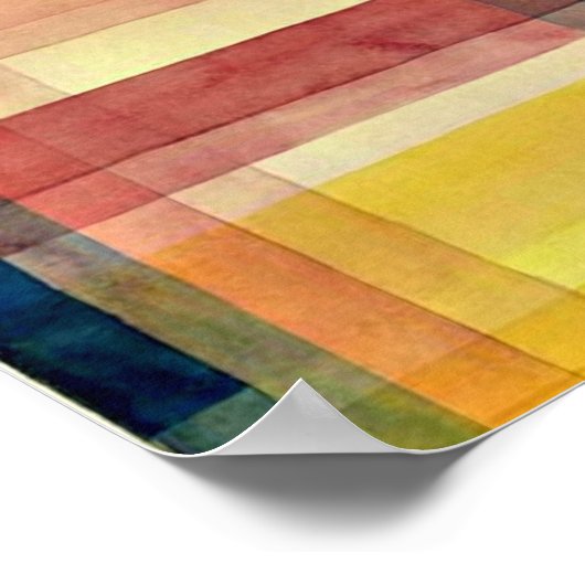 Klee - Architechture van de Plain Poster (Hoek)