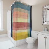 Klee - Architectuur van de vlakte Douchegordijn (In situ)