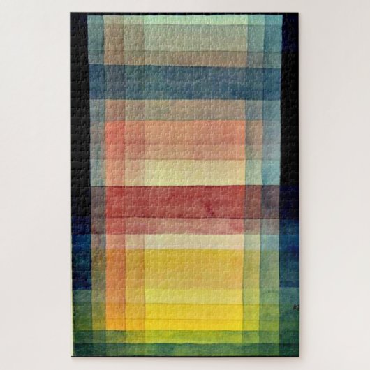 Klee - Architectuur van de vlakte Legpuzzel (Verticaal)