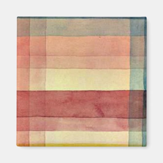 Klee - Architectuur van de vlakte Magneet (Voorkant)