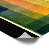 Klee - Architectuur van de vlakte met prijsopgave Poster (Hoek)