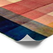 Klee - Architectuur van de vlakte Poster (Hoek)