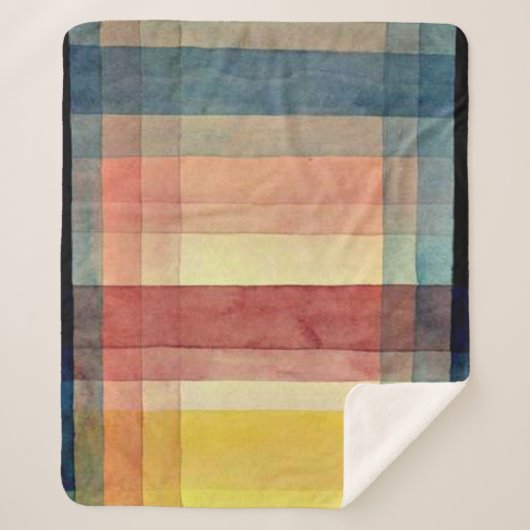 Klee - Architectuur van de vlakte Sherpa Deken (Voorkant)