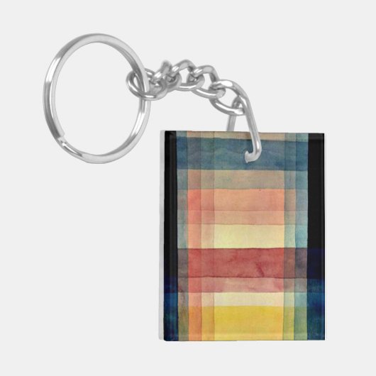 Klee - Architectuur van de vlakte Sleutelhanger (Voorkant Links)