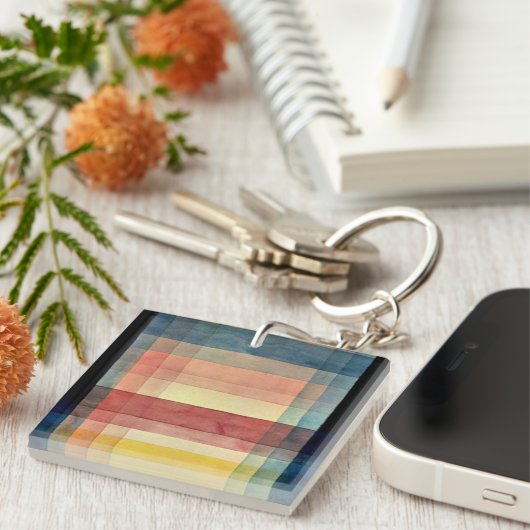 Klee - Architectuur van de vlakte Sleutelhanger (Voorkant Rechts)