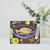 Klee - Aroundfish Briefkaart (Staand voorkant)