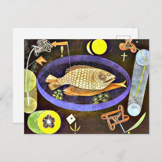 Klee - Aroundfish Briefkaart (Voorkant / Achterkant)