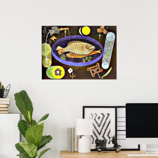 Klee - Aroundfish Poster (Thuiskantoor)