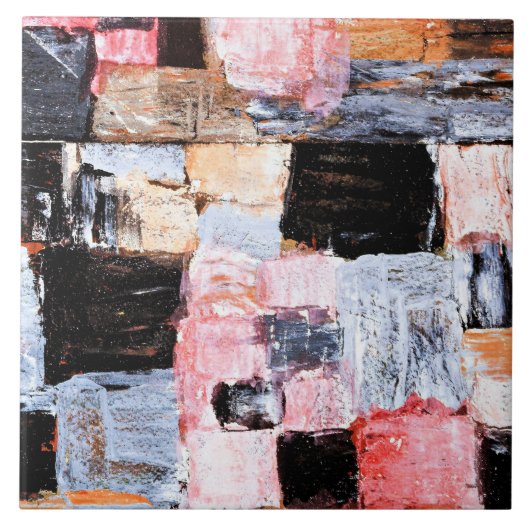 Klee - Ascent of a Town Tegeltje (Voorkant)