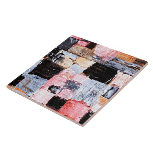 Klee - Ascent of a Town Tegeltje (Zijkant)