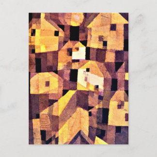 Klee - Autumnal Place, 1921 Briefkaart