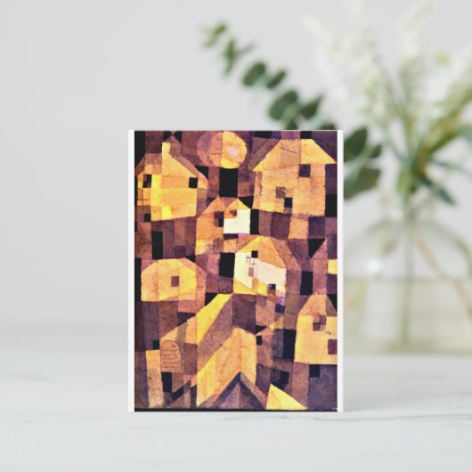 Klee - Autumnal Place, 1921 Briefkaart (Staand voorkant)