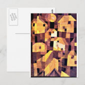 Klee - Autumnal Place, 1921 Briefkaart (Voorkant / Achterkant)