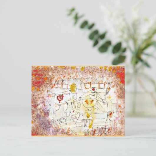 Klee - Bad Band Briefkaart (Staand voorkant)