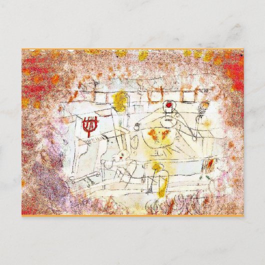 Klee - Bad Band Briefkaart (Voorkant)