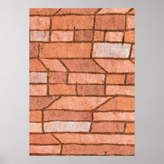 Klee - Barakken Nederzetting Poster (Voorkant)