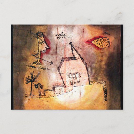 Klee - Bebende kapelle anagoria Briefkaart (Voorkant)