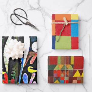 Klee - Bekende schilderijen Inpakpapier Vel