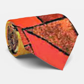 Klee - Bergdorp, Herfst Stropdas (Opgerold)